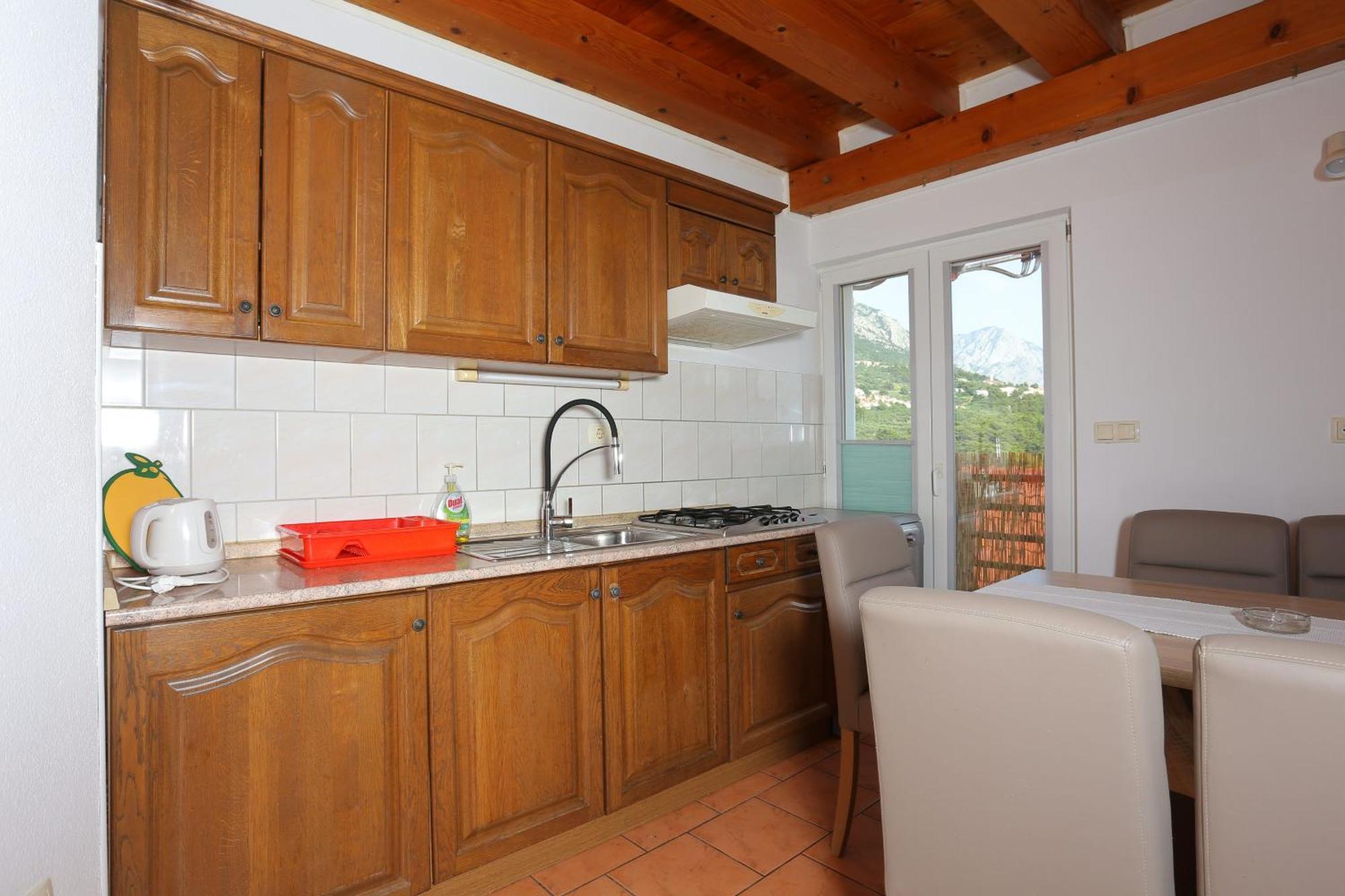 Apartments With A Parking Space Brela, Makarska - 789 מראה חיצוני תמונה