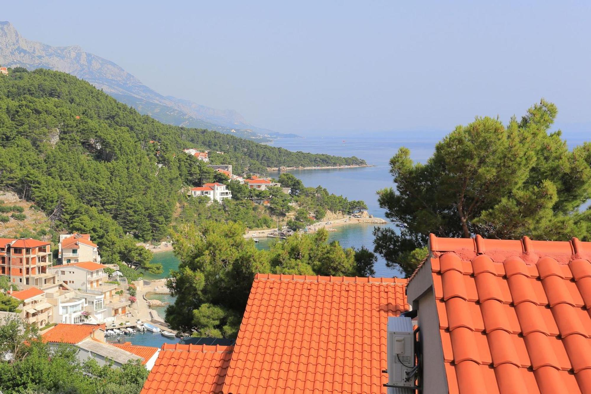 Apartments With A Parking Space Brela, Makarska - 789 מראה חיצוני תמונה