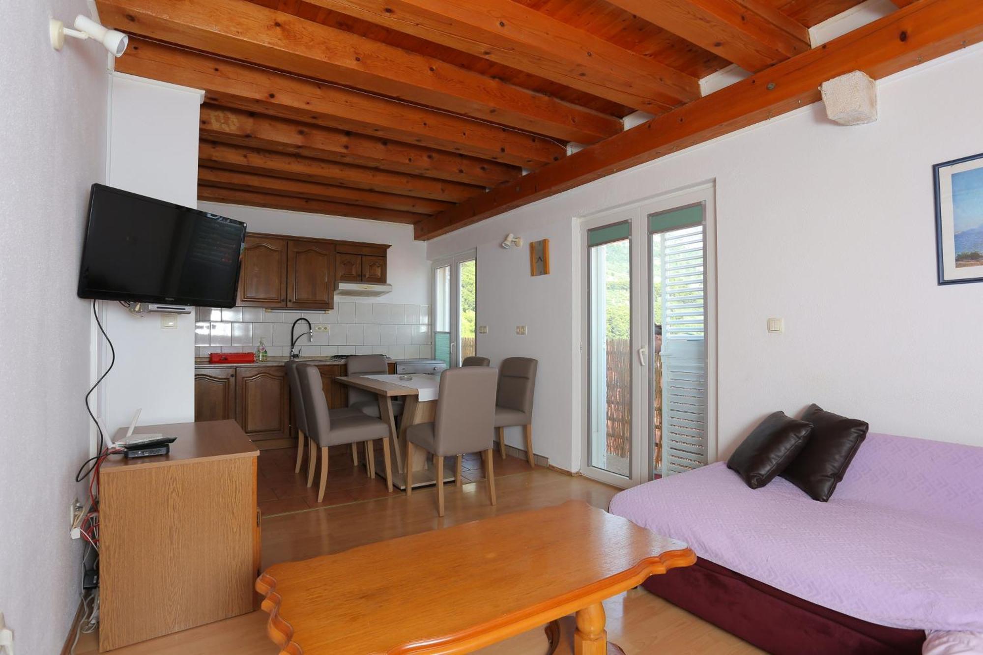 Apartments With A Parking Space Brela, Makarska - 789 חדר תמונה